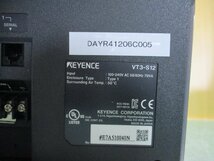 中古 KEYENCE VT3-S12 100-240V AC 50/60Hz+VT3-E3 通電OK(DAYR41206C005)_画像7