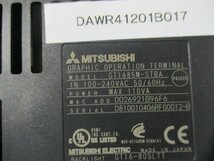 中古 MITSUBISHI GT1685M-STBA 100-240VAC 50/60Hz 通電OK(DAWR41201B017)_画像7