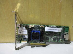 中古 Adaptec ASR-6405 6-Series PCI-Express 2.0 x8 MD2 Low-Profile SAS/SATA Raid Controller Card(CASR50710B090)