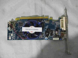 中古Saphire 109-B16931-00D ATI Radeon Pro HD3450 256MB PCI-E デュアル DVI-I/TV 出力 GPU(CAYR41212D043)