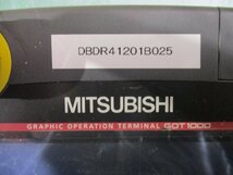 中古 MITSUBISHI GT1665HS-VTBD ハンディタッチパネル(DBDR41201B025)_画像2