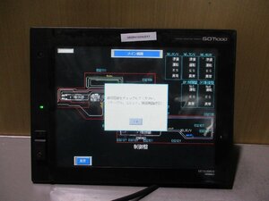 中古 MITSUBISHI GOT1000シリーズ タッチパネル GT15-QBUS/ GT1585-STBA 100-240VAC 50/60Hz 通電OK(DBCR41224C017)