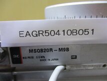 中古 SMC MSQB20R-M9B ロータリテーブル ラックピニオンタイプ(EAGR50410B051)_画像2