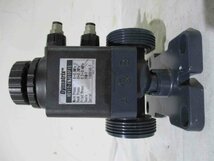 中古 DYMATRIX PVC 2way valve HDV12-FNJ110F15 PVC製2方弁(EAKR41223B051)_画像3