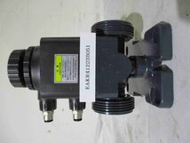 中古 DYMATRIX PVC 2way valve HDV12-FNJ110F15 PVC製2方弁(EAKR41223B051)_画像1