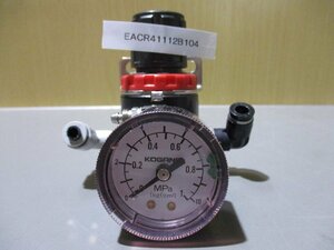 中古 KOGANEI R152-01-27W スイッチ内蔵圧力計(EACR41112B104)