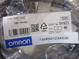 新古 MRON/オムロン D4C-1420 小形リミットスイッチ(FAHR50123A036)