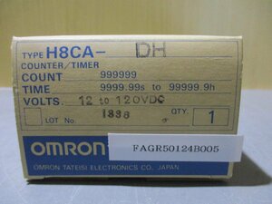 新古 OMRON H8CA-DH カウンター(FAGR50124B005)