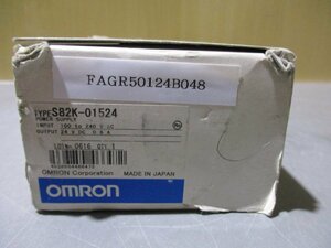 新古 OMRON POWER SUPPLY S82K-01524 パワーサプライ(FAGR50124B048)