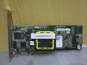 中古 ADAPTEC ASR-2405 ROHS SAS RAIDカード(CARR50905B118)