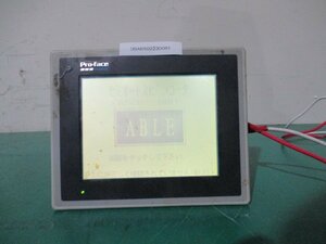 中古 Pro-face GP370-LG11-24V プログラマブル表示器 通電OK(DBAR50223D081)