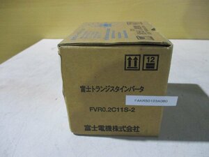 新古 FUJI 富士電機 インバータFVR 0. 2C11S-2 200-230V(FAKR50123A080)