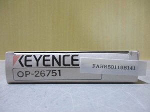 新古 KEYENCE キーエンス OP-26751 用センサ取り付けブラケット＜送料別＞(FAHR50119B141)