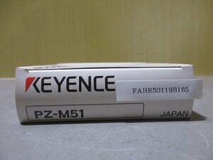 新古 KEYENCE PZ-M51 アンプ内蔵型光電センサ(FAHR50119B165)