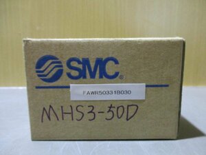 新古 SMC MHS3-50D 平行開閉形エアチャック(FAWR50331B030)