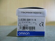 新古 OMRON PHOTOELECTRIC SWITCH E3X-DA11-S 光電センサースイッチ [2個](FBCR50414D072)_画像2