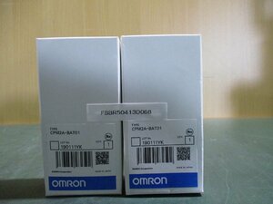 新古 OMRON CPM2A-BAT01 プログラマブルコントローラメモリバックアップ用バッテリ [2個](FBBR50413D068)