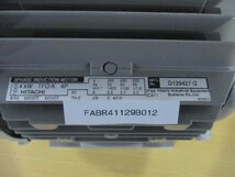 中古日立 三相モータ TFO-FK-0.4kW-4P-AC200V 全閉外扇(FABR41129B012)_画像8