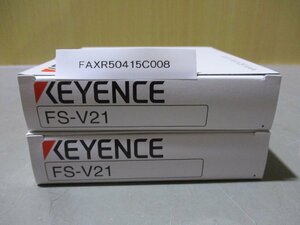 新古 KEYENCE FS-V21 ファイセンサー 2セット(FAXR50415C008)