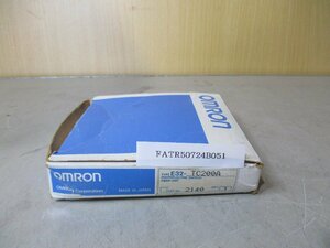 新古 OMRON ファイバユニット E32 E32-TC200A 2M(FATR50724B051)