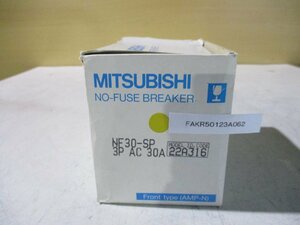 新古 MITSUBISHI ノーヒューズ遮断器 NF30-SP 30A AC220V(FAKR50123A062)