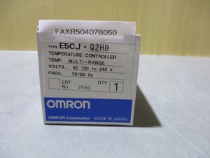 新古 Omron E5CJ-Q2HB Temperature Controller 100-240VAC(FAXR50407B050)