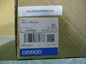 新古 OMRON CS1G-CPU44H プログラマブルコントローラ CPUユニット(FBCR50405B044)
