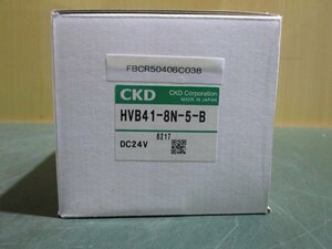 新古 CKD HVB41-8N-5-B 高真空用電磁弁(FBCR50406C038)