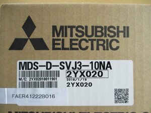 新古 MITSUBISHI AC SERVO MDS-D-SVJ3-10NA(FAER41222B016)