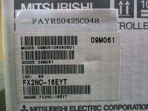 新古 MITSUBISHI電機 FX2NC-16EYT PROGRAMMABLE CONTROLLER(FAYR50425C048)