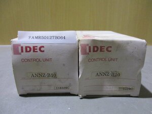 新古 IDEC Electronic Buzzer ANNZ-B10 電子ブザー DC24V[2個セット](FAMR50127B064)
