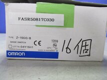 中古 OMRON BASIC SWITCH Z-15GQ-B 一般用基本スイッチ 16個(FASR50817C030)_画像1