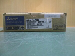 新古 MITSUBISHI MR-J3-10B ACサーボアンプ 100W(FBGR50323B049)