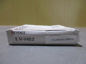 新古 KEYENCE LV-H62 センサヘッド 回帰反射型 スポットタイプ 標準(FAHR50119B151)