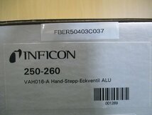 新古 INFICON VAH016-A アングルバルブ(FBER50403C037)_画像2