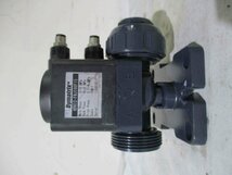 中古 DYMATRIX PVC 2way valve HDV12-FNJ100F15 PVC製2方弁(EAKR41223B053)_画像3