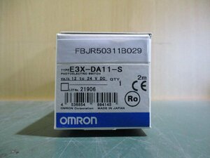 新古 OMRON PHOTO ELECTRIC SWITCH E3X-DA11-S 光電センサースイッチ(FBJR50311B029)
