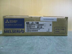 新古 MITSUBISHI シーケンサ ACサーボ MR-J3-10B(FBCR50405B026)