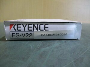 中古 KEYENCE キーエンス FS-V22 ファイバセンサ(FAXR50421C050)