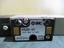 新古 SMC VFR2300-5FZ 5ポートソレノイドバルブ(FARR50516D070)_画像5