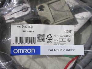 新古 MRON/オムロン D4C-1420 小形リミットスイッチ(FAHR50123A023)