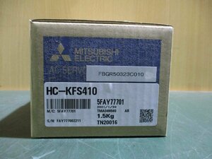 新古 MITSUBISHI AC servo motor HC-KFS410 サーボモータ 3AC 104V 2.8A 400W(FBGR50323C010)