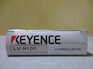 新古 KEYENCE LV-H100 LV-H100T/LV-H100Rキーエンス デジタルレーザセンサヘッド 透過型(FAHR50119B179)