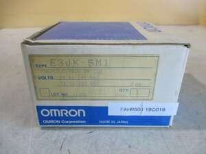 新古 OMRON E3JK-5DM1/ E3JK-5L Photoelectric Switch オムロン(FAHR50119C018)