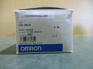 新古 OMRON rotary encoder E6D-CWZ2C 3600P/R 12VDC(FBFR50328D086)