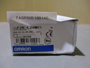 新古 OMRON LEVEL SENSOR E2K-L26MC1 近接センサー(FASR50518B140)