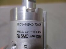 新古 SMC MHS3-16D-X4700C5 スライドガイド方式3爪タイプエアチャック 2セット(FAYR50512B086)_画像4