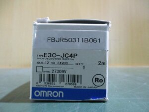 新古 OMRON PHOTO ELECTRIC SWITCH E3C-JC4P 光電センサースイッチ(FBJR50311B061)