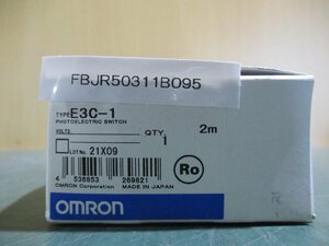 新古 OMRON PHOTO ELECTRIC SWITCH E3C-1 光電センサースイッチ 2個入(FBJR50311B095)