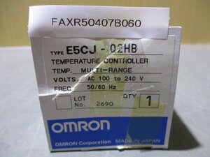 新古 Omron E5CJ-Q2HB Temperature Controller 100-240VAC(FAXR50407B060)